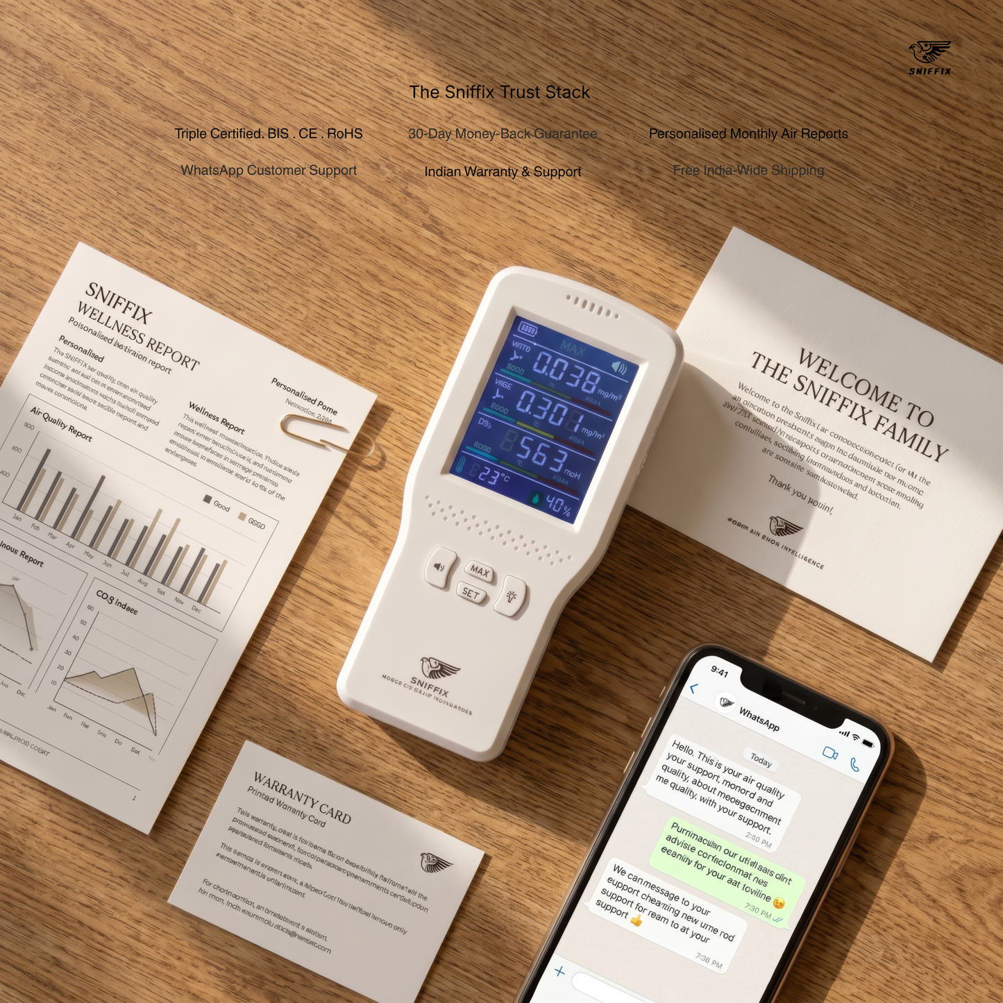 Sniffix | A Real Time Air Tracker
